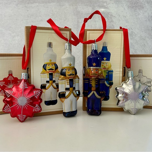 Vintage Thomas Pacconi Classic Christmas Ornaments Set of 10 New Original Box - Picture 5 of 11